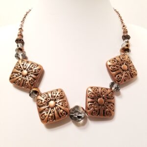 Copper 22" necklace