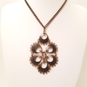 Copper metal 30" chain