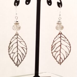 Silver plated leaf