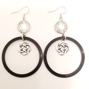 Silver plated earrings