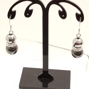 Black onyx earrings