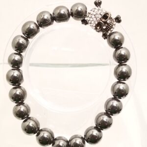 Mens skeleton stretch bracelet