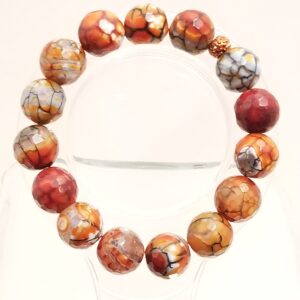MaxxStaxx multi shade agate bracelet
