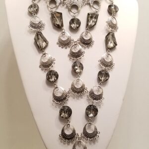 Antique metal necklace