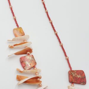 Orange Sea Necklace