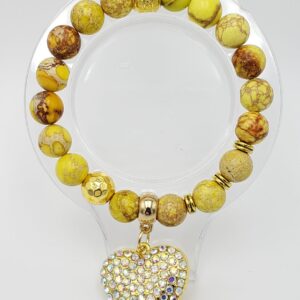 Yellow Sediment Stone, Heart