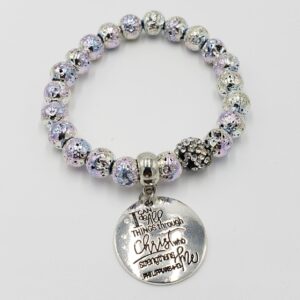 MaxxStaxx Silver Hematite Biblical