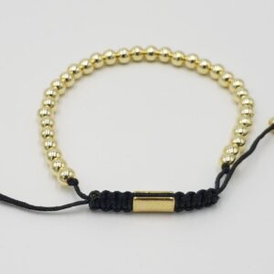 MaxxStaxx Gold Beaded Bracelets