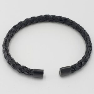 MaxxStaxx black Metal Bangle 4