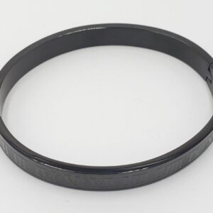 MaxxStaxx Black Metal Bangle.